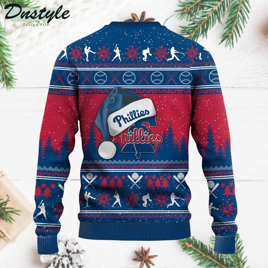 Philadelphia Phillies MLB ugly christmas sweater