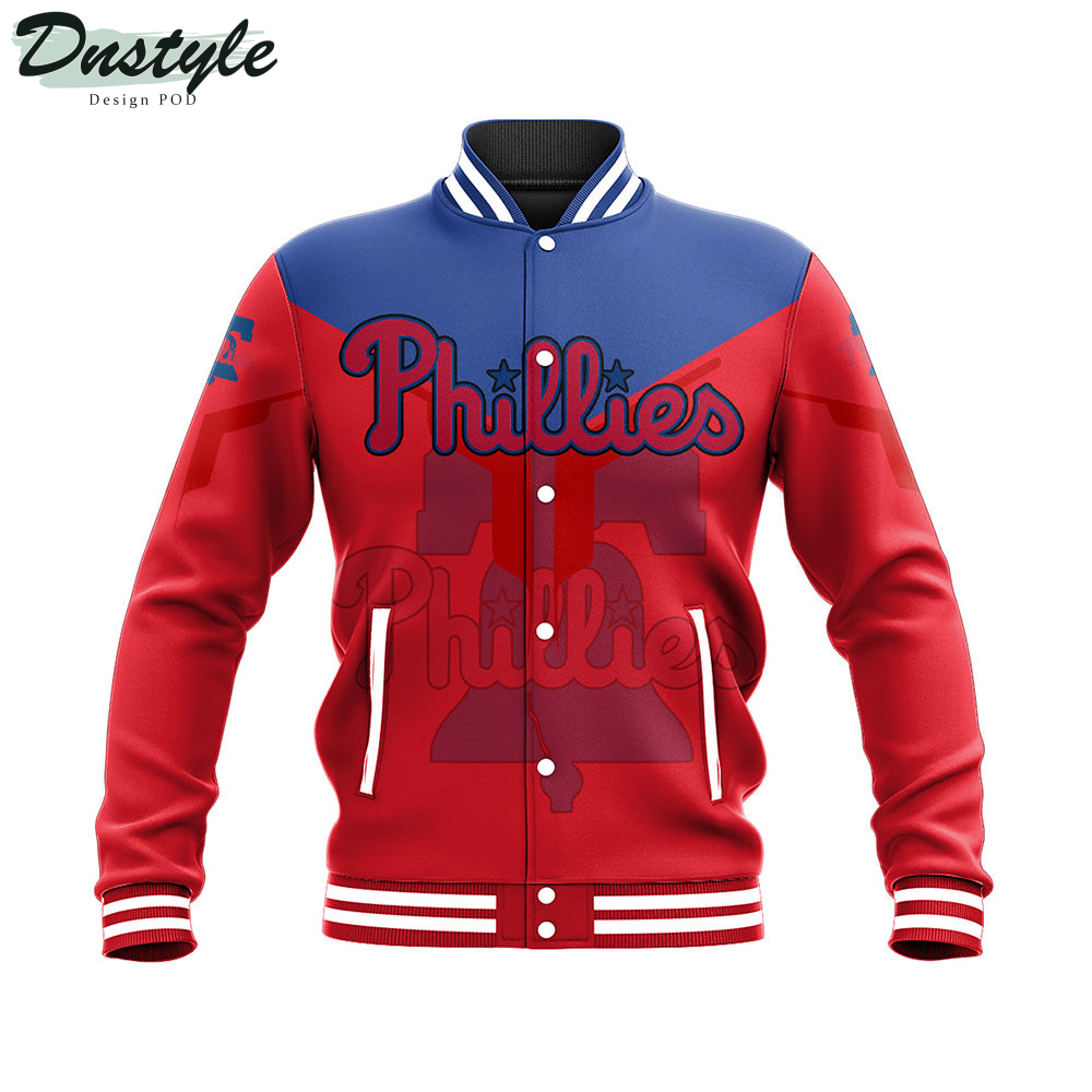 Philadelphia Phillies MLB Drinking Style Baseball Jacket