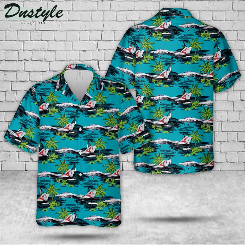 US Navy F-14A Tomcat of VF-14 Hawaiian Shirt