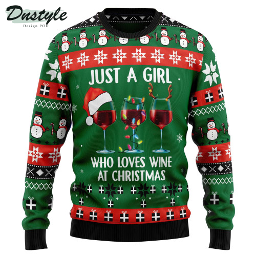 Wine Xmas Ugly Christmas Sweater