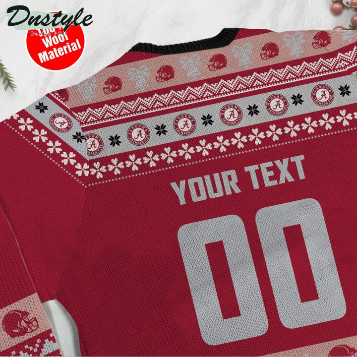 Alabama Crimson Tide Personalized Ugly Sweater