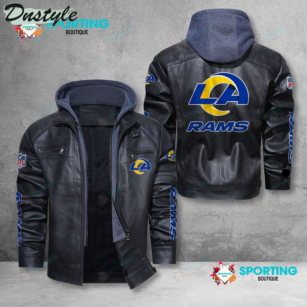 Los Angeles Rams NFL 2023 Leather Jacket