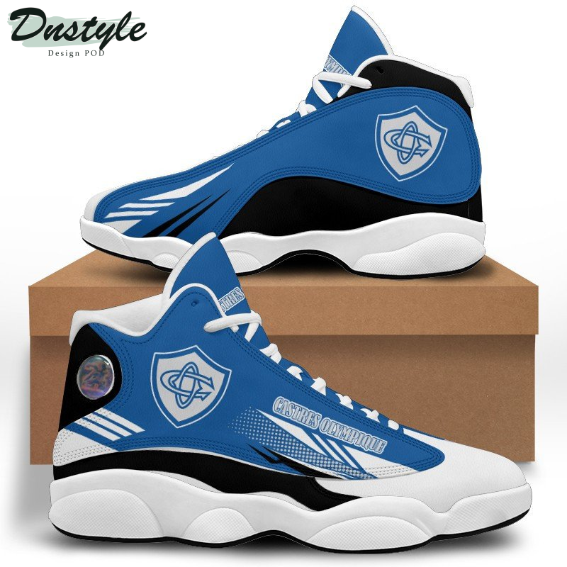 Castres Olympique Blue White Air Jordan 13 Shoes Sneakers