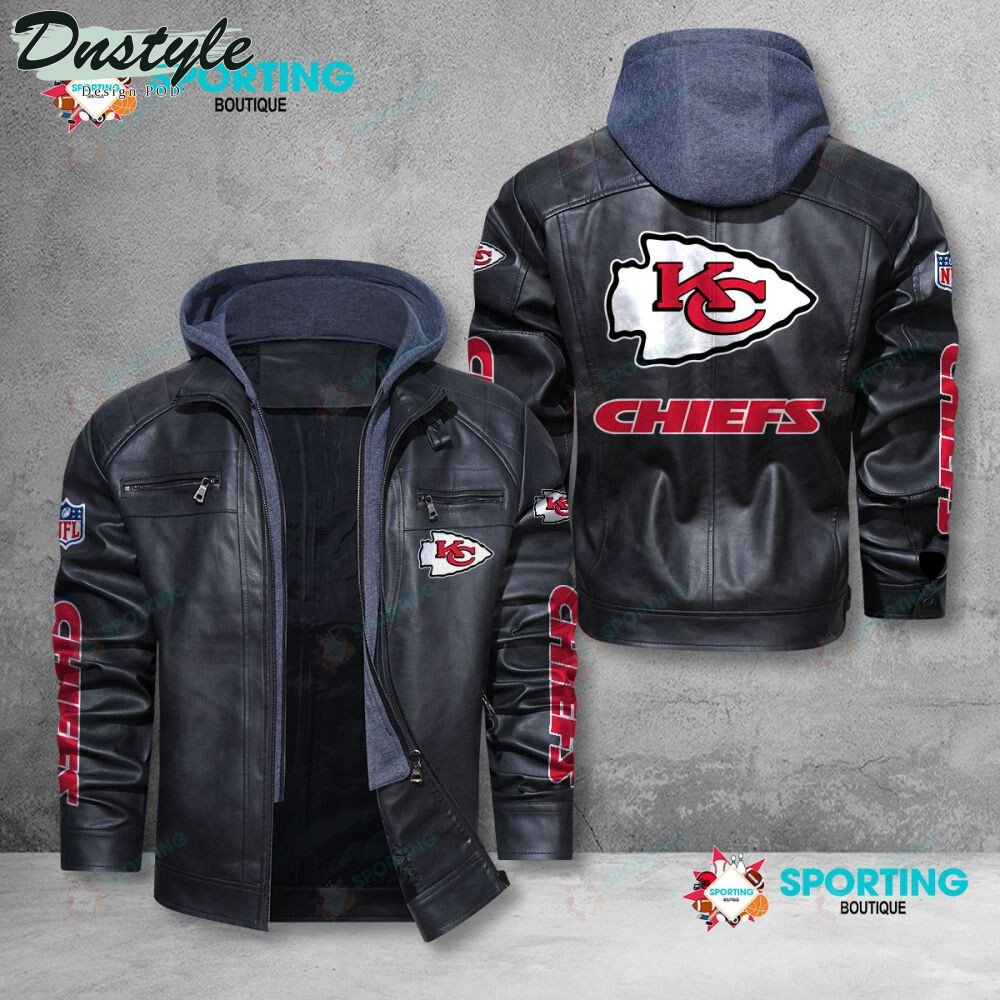 Kansas City Chiefs NFL 2023 Leather Jacket