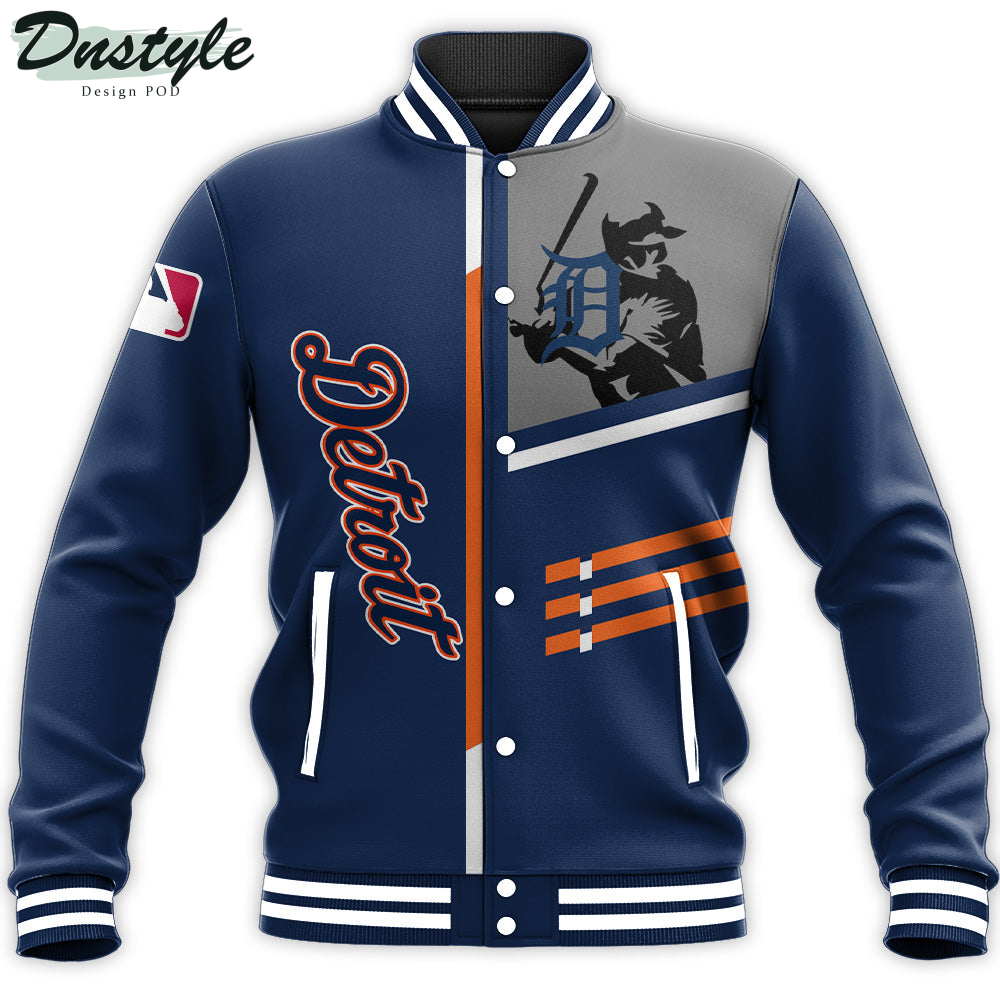 Detroit Tigers MLB Personalized Baseball Jacket