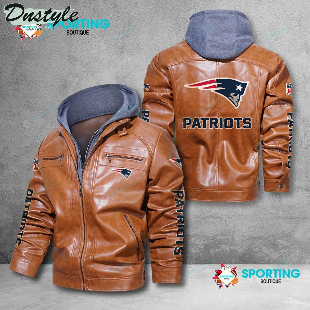 New England Patriots NFL 2023 Leather Jacket