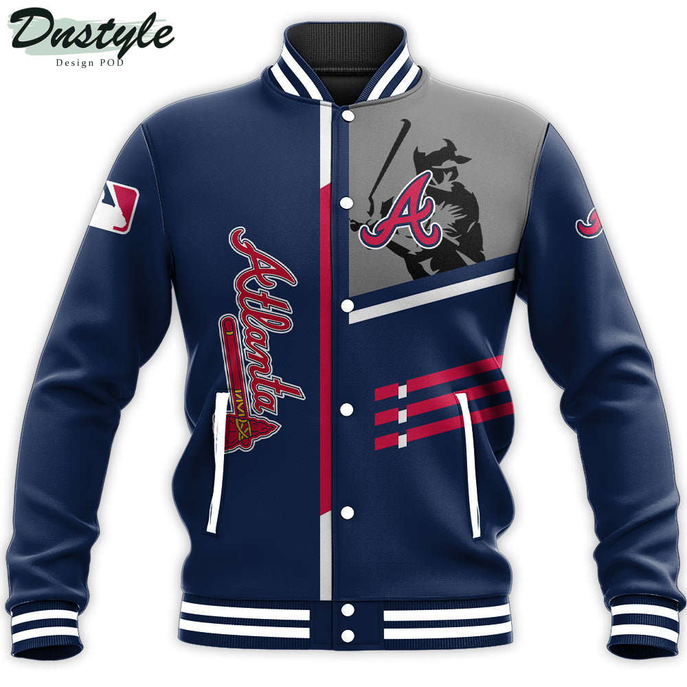 Atlanta Braves MLB Personalized Baseball Jacket