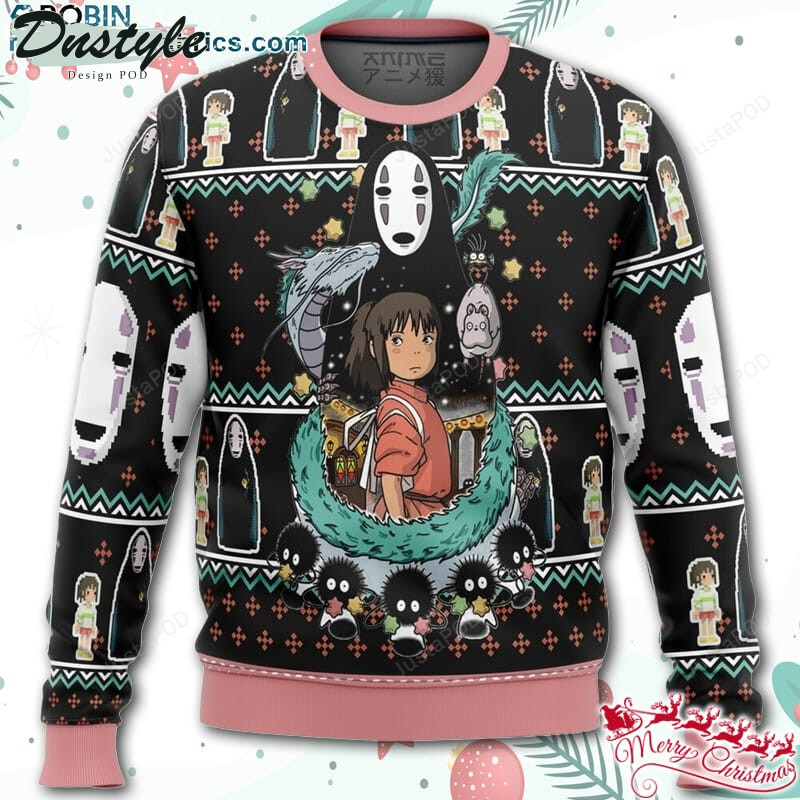 SPIRITED AWAY Avatar Ugly Christmas Wool Sweater