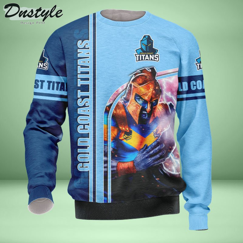 Gold Coast Titans 3D Tshirt Hoodie Polo Sweatshirt