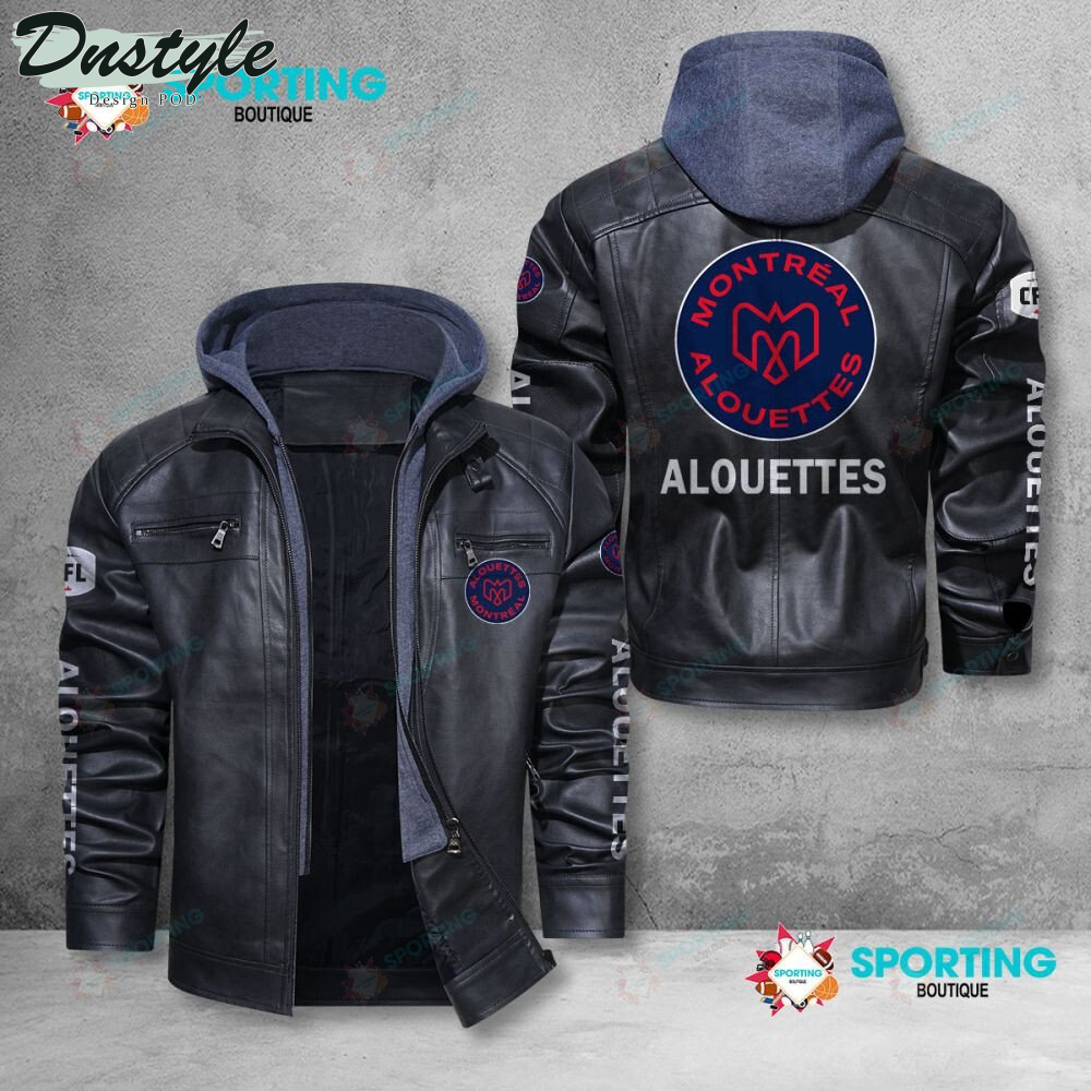 Canada Montreal Alouettes 2022 Leather Jacket