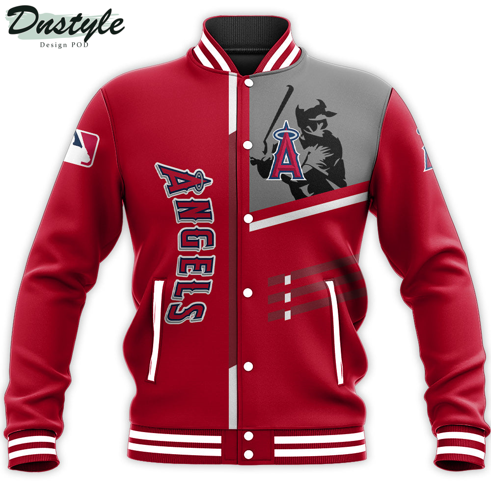 Los Angeles Angels MLB Personalized Baseball Jacket