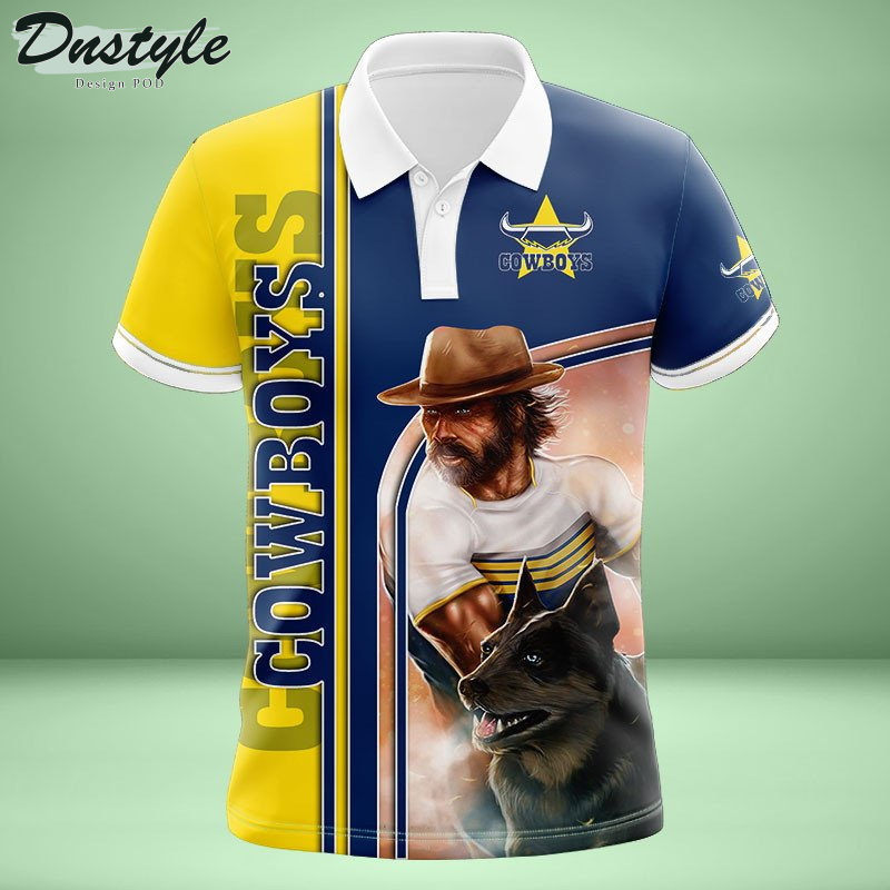 North Queensland Cowboys 3D Tshirt Hoodie Polo Sweatshirt