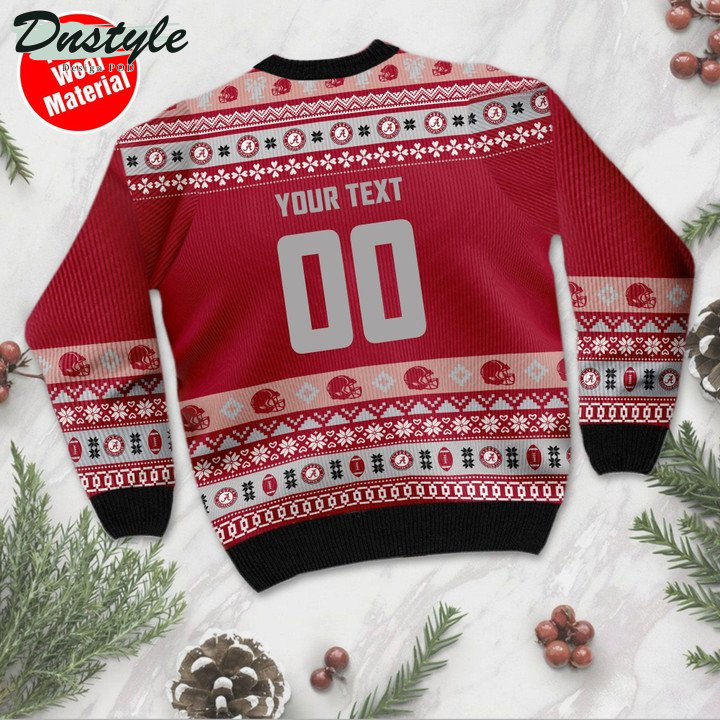 Alabama Crimson Tide Personalized Ugly Sweater