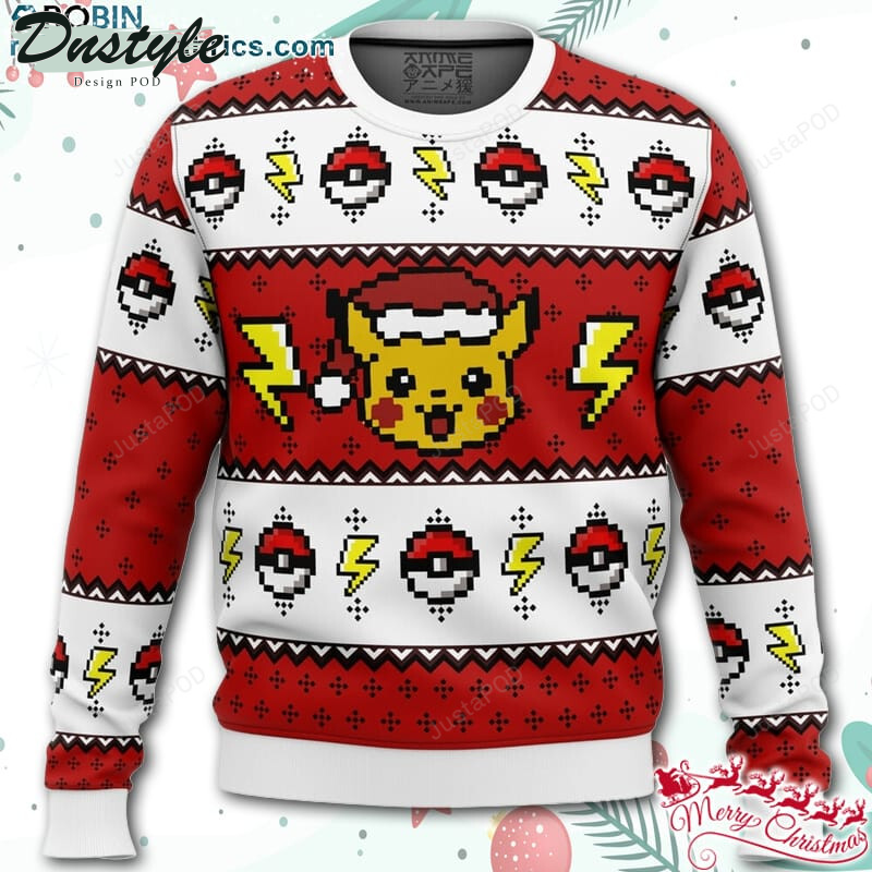 Pokemon Umbreon Ring of Ugly Christmas Wool Sweater