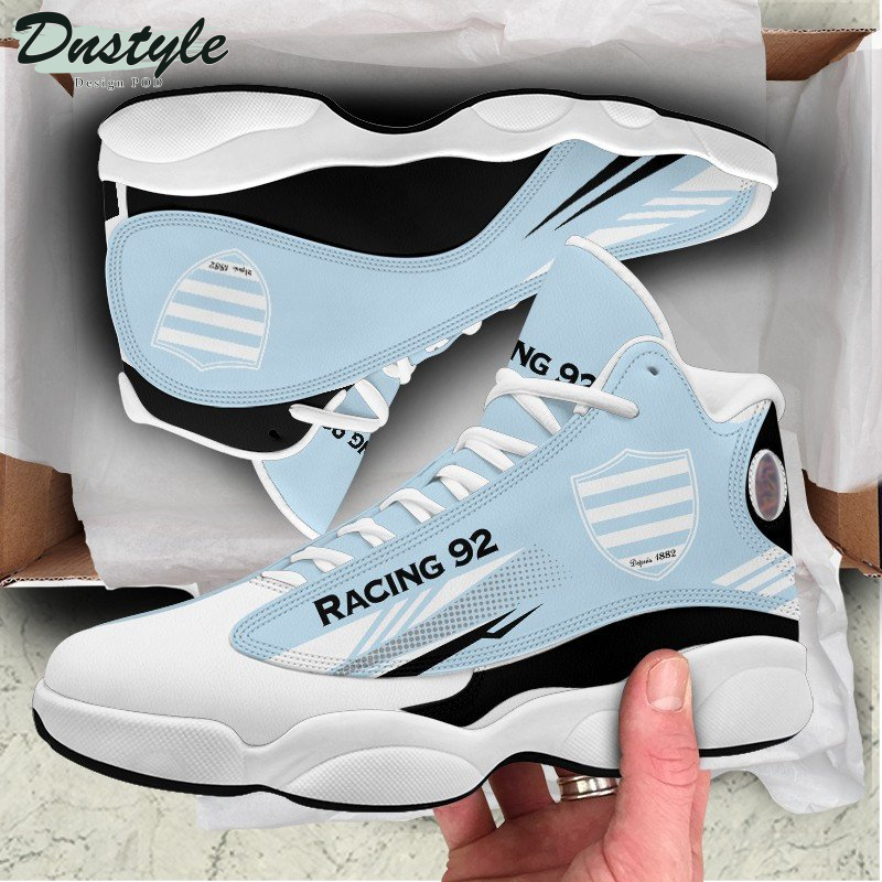 Racing 92 Light Blue Air Jordan 13 Shoes Sneakers