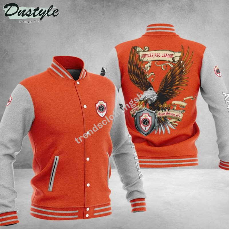 Royal Antwerp F.C jupiler pro league eagle baseball jacket