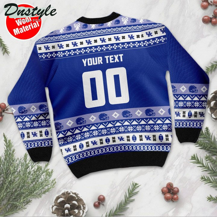 Kentucky Wildcats Personalized Ugly Sweater