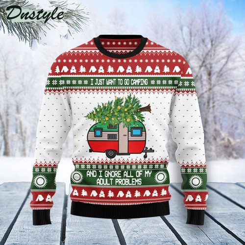 Camping Christmas Ugly Christmas Sweater