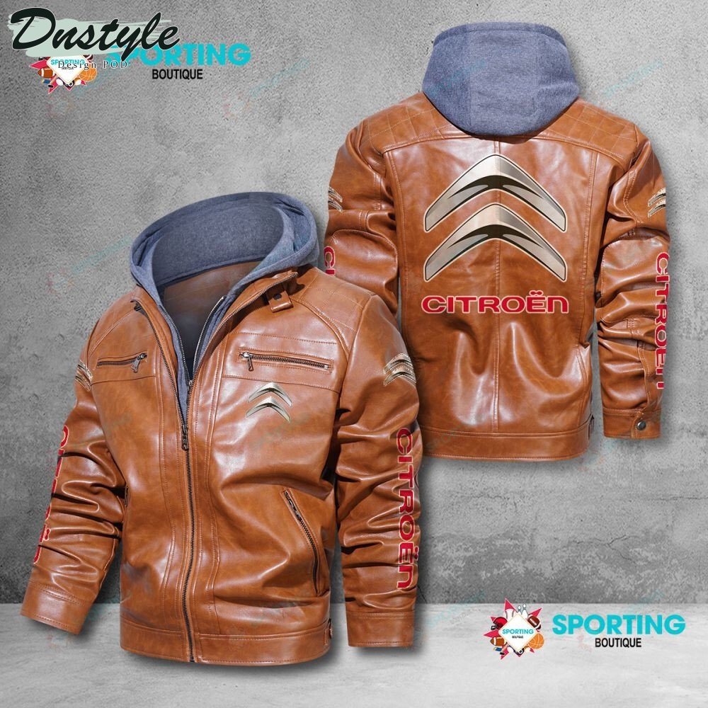 Citroen 2022 Leather Jacket