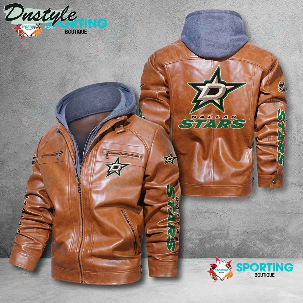 Dallas Stars 2022 Leather Jacket