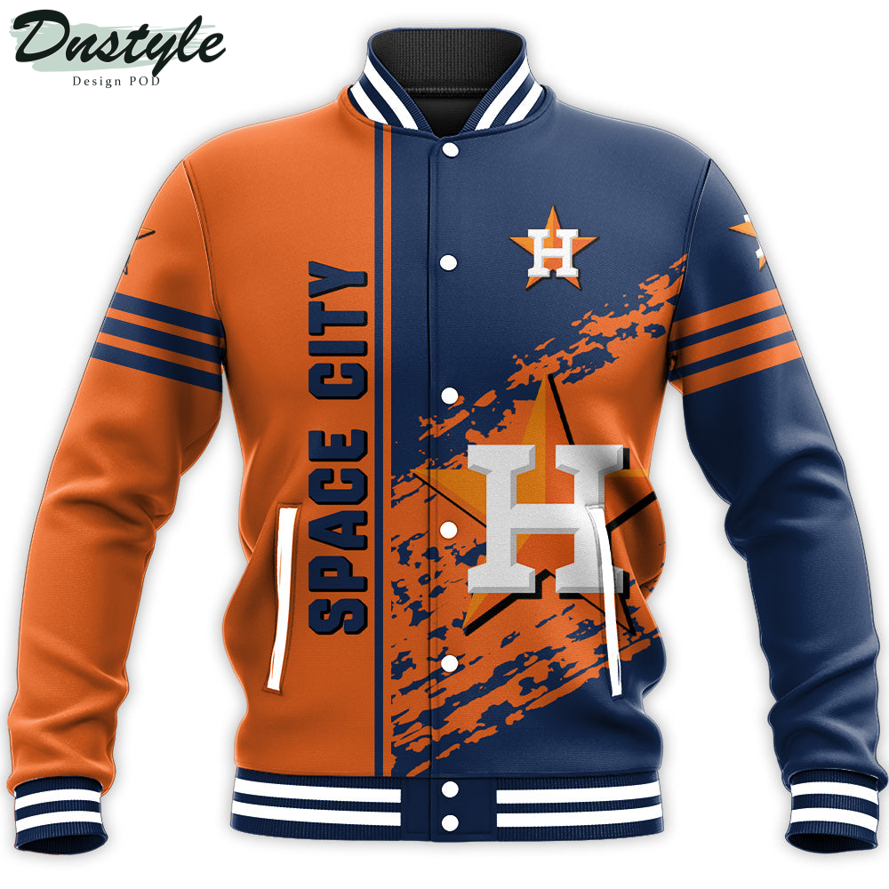 Houston Astros MLB Quarter Style Baseball Jacket