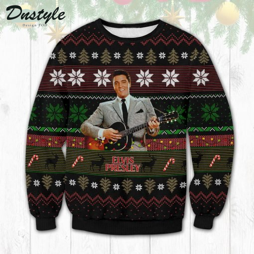 Elvis Presley Christmas Ugly Sweater