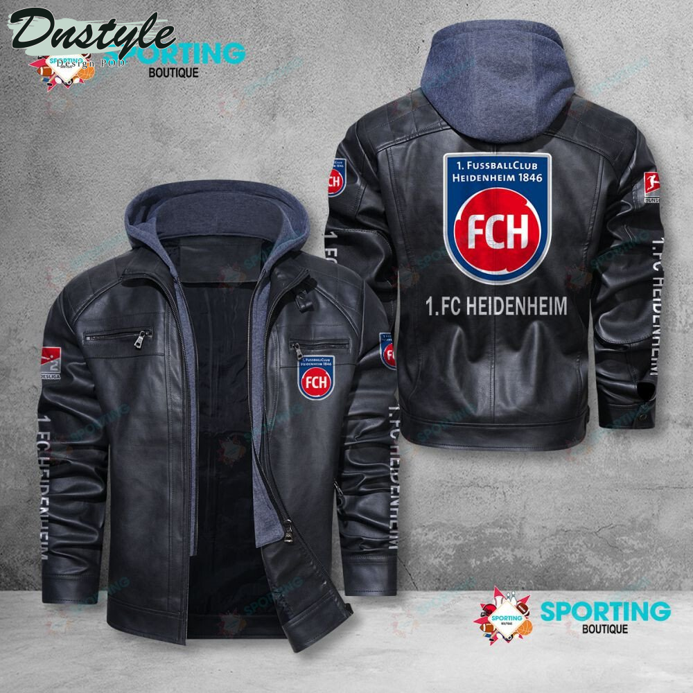 1. FC Heidenheim Lederjacke 2022