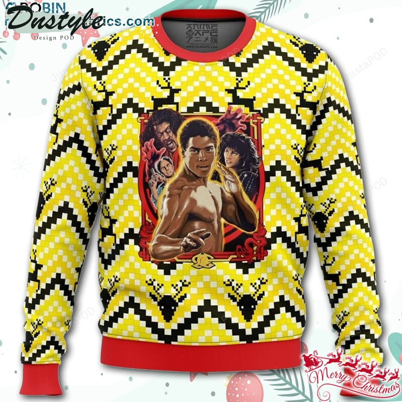 The Last Dragon Ugly Christmas Wool Sweater
