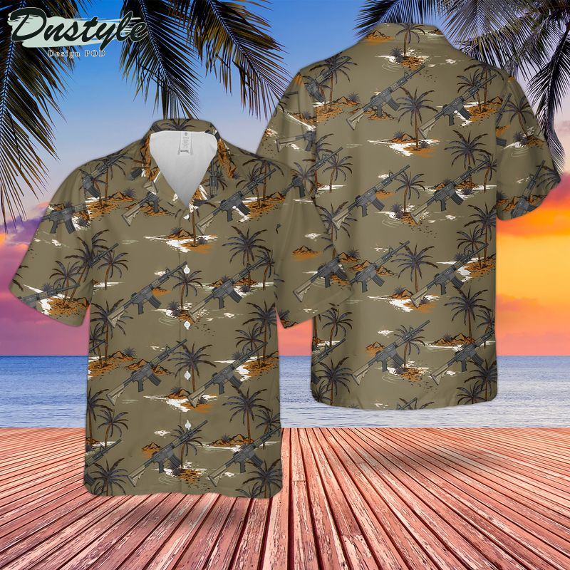 US Navy USS Saipan Hawaiian Shirt