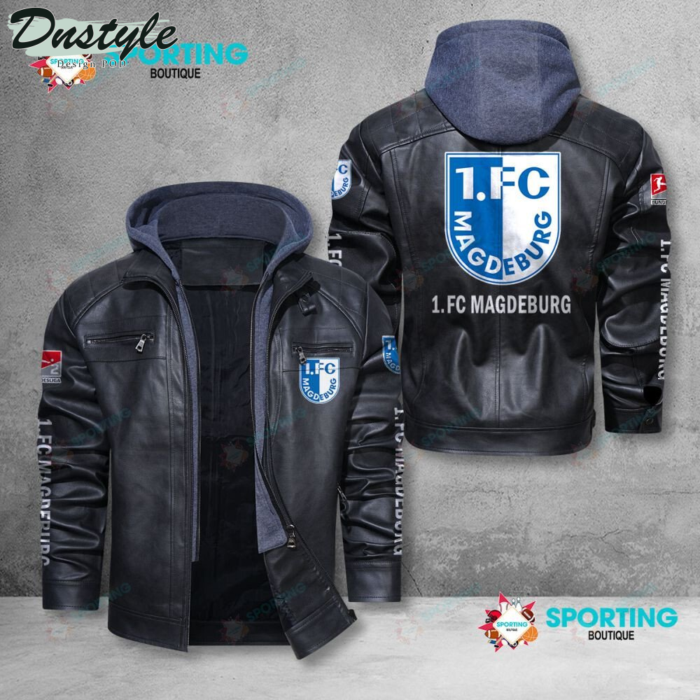 1. FC Magdeburg Lederjacke 2022