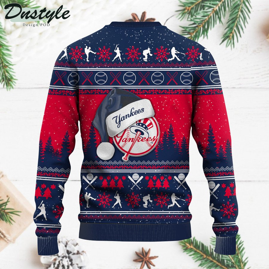 New York Yankees MLB ugly christmas sweater