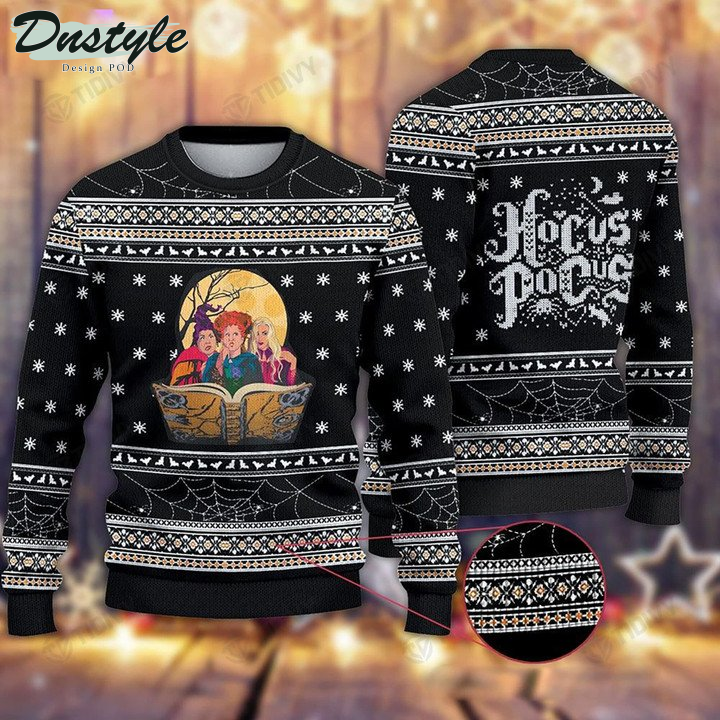 Hocus Pocus 2 The Sanderson Sisters Halloween 2022 Ugly Christmas Sweater