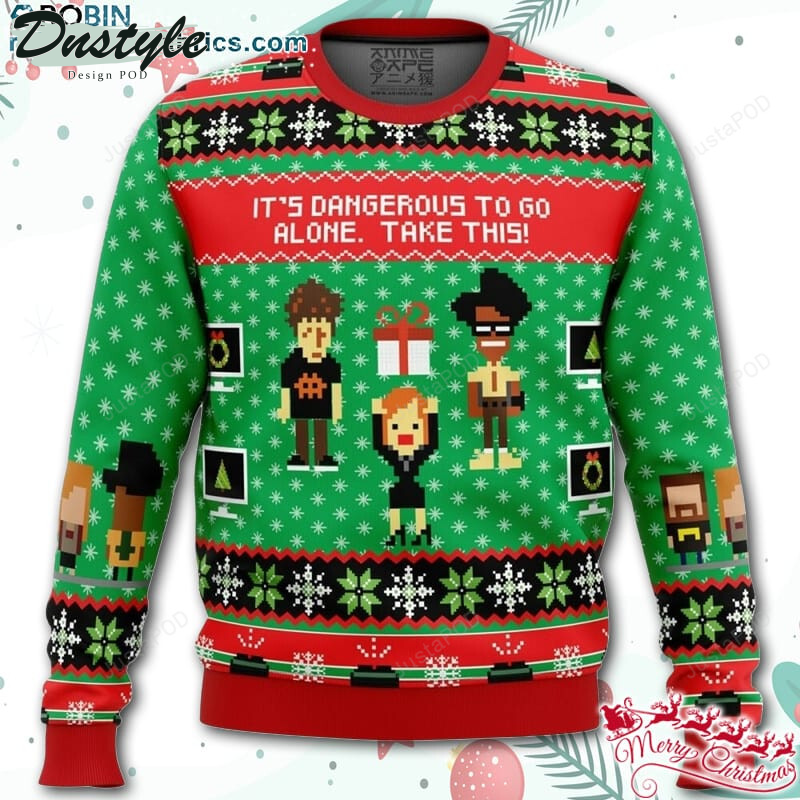 The IT Crowd Ugly Christmas Wool Sweater