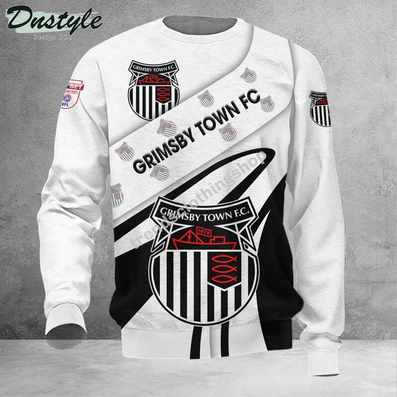 Grimsby Town 3d all over printed hoodie tshirt