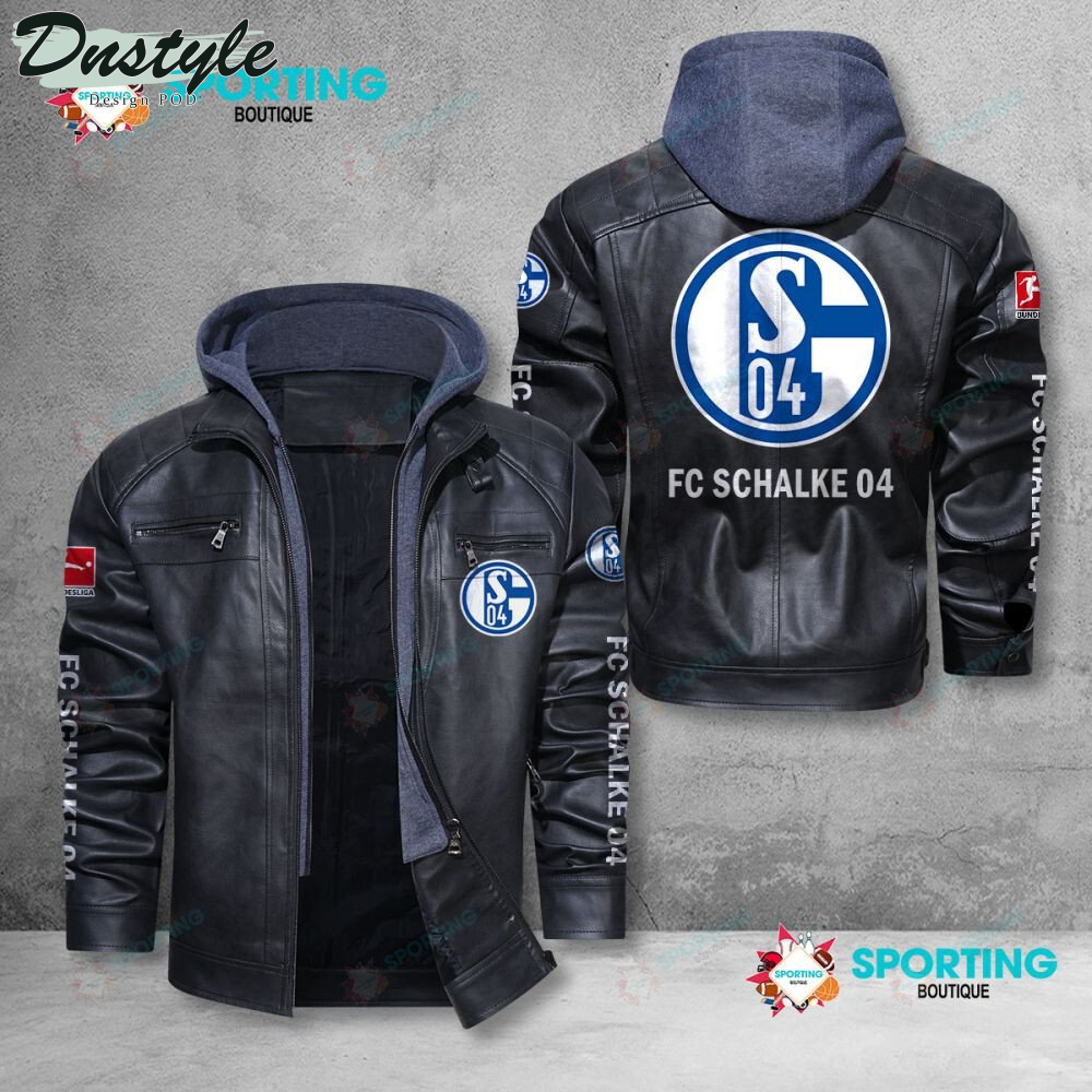 Schalke 04 Lederjacke 2022