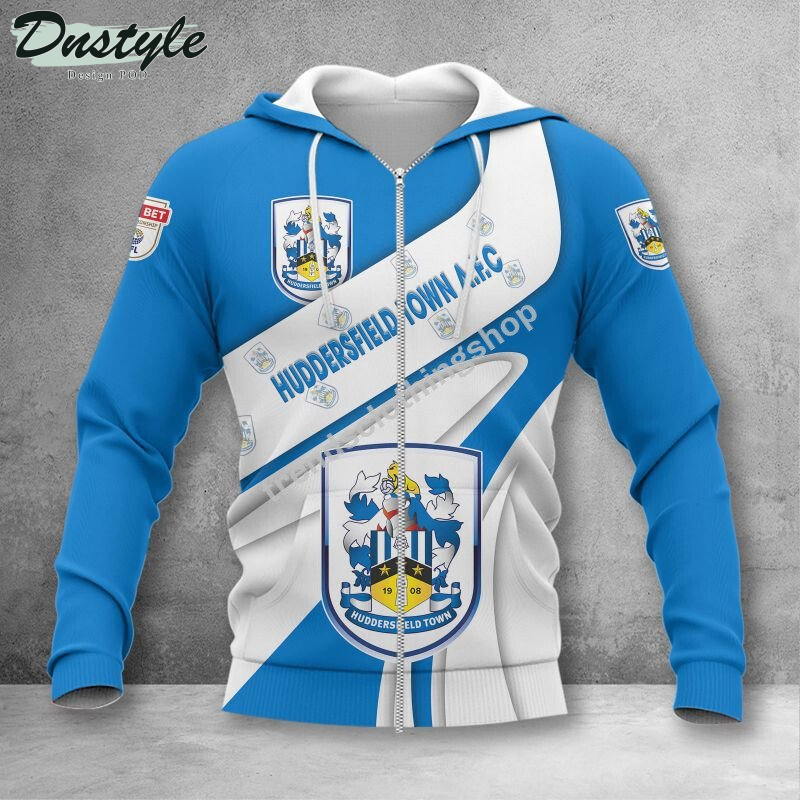 Huddersfield Town A.F.C 3d all over printed hoodie tshirt