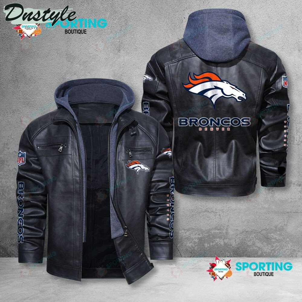 Denver Broncos NFL 2023 Leather Jacket