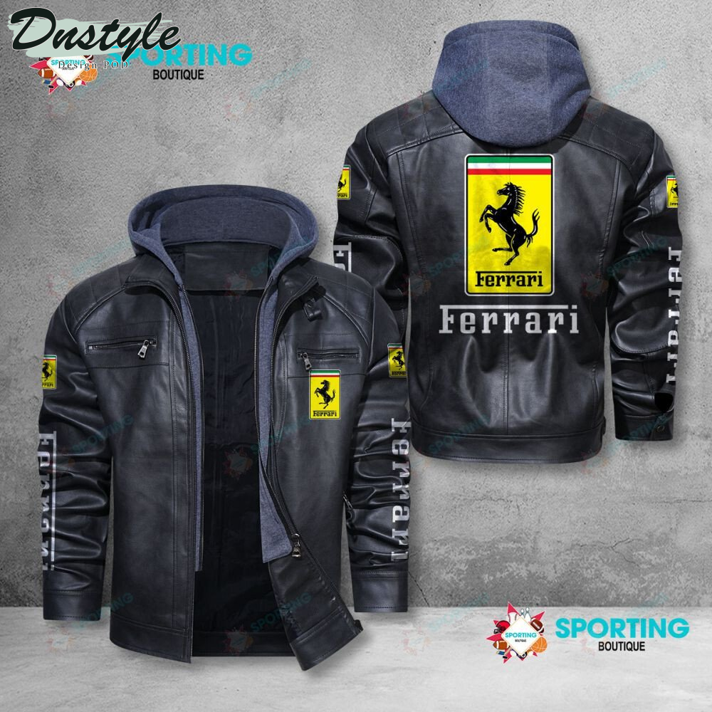 Ferrari 2022 Leather Jacket