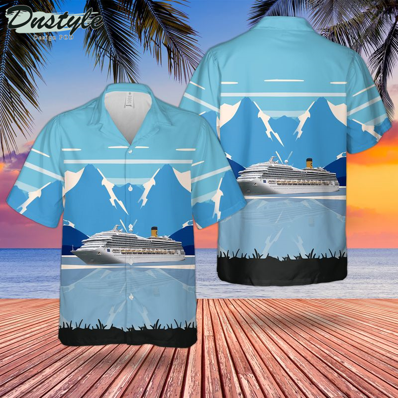Costa Fortuna Cruise Ship Fortuna Class Hawaiian Shirt