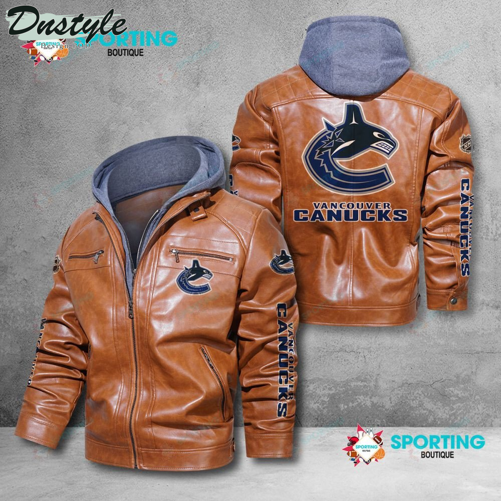 Vancouver Canucks 2022 Leather Jacket