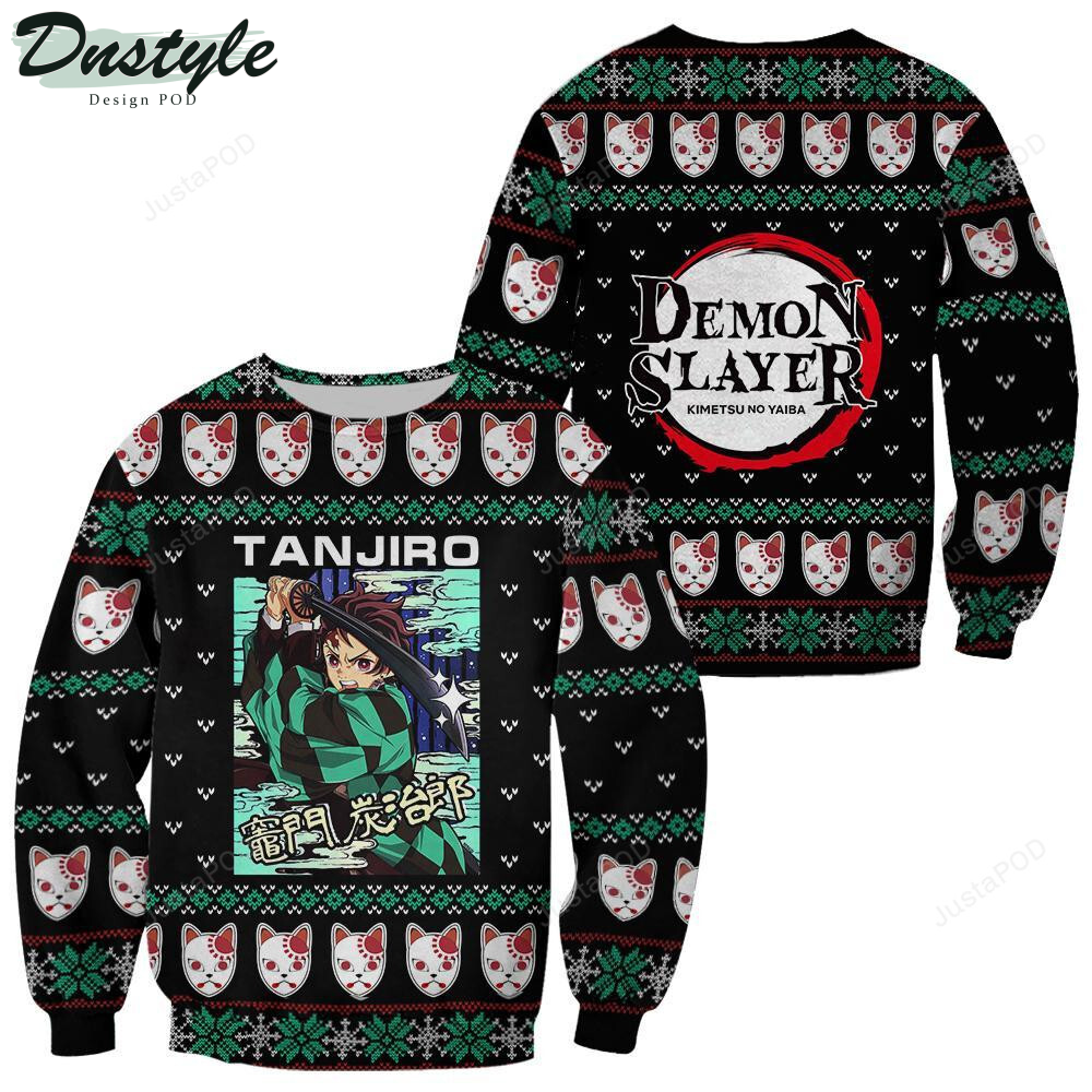 Tanjiro Kamado Ugly Christmas Wool Sweater