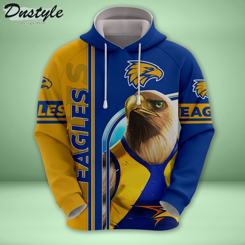West Coast Eagles 3D Tshirt Hoodie Polo Sweatshirt
