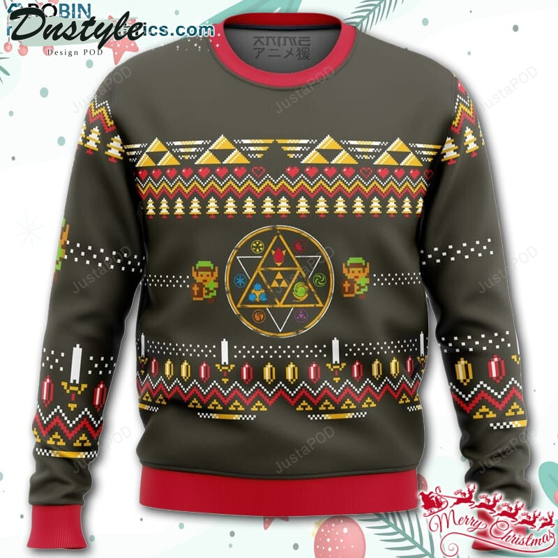 Zelda Rubies Ugly Christmas Wool Sweater