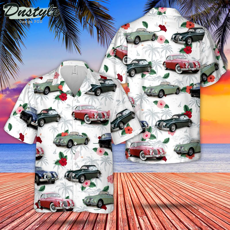Jaguar XK 150 Hawaiian Shirt