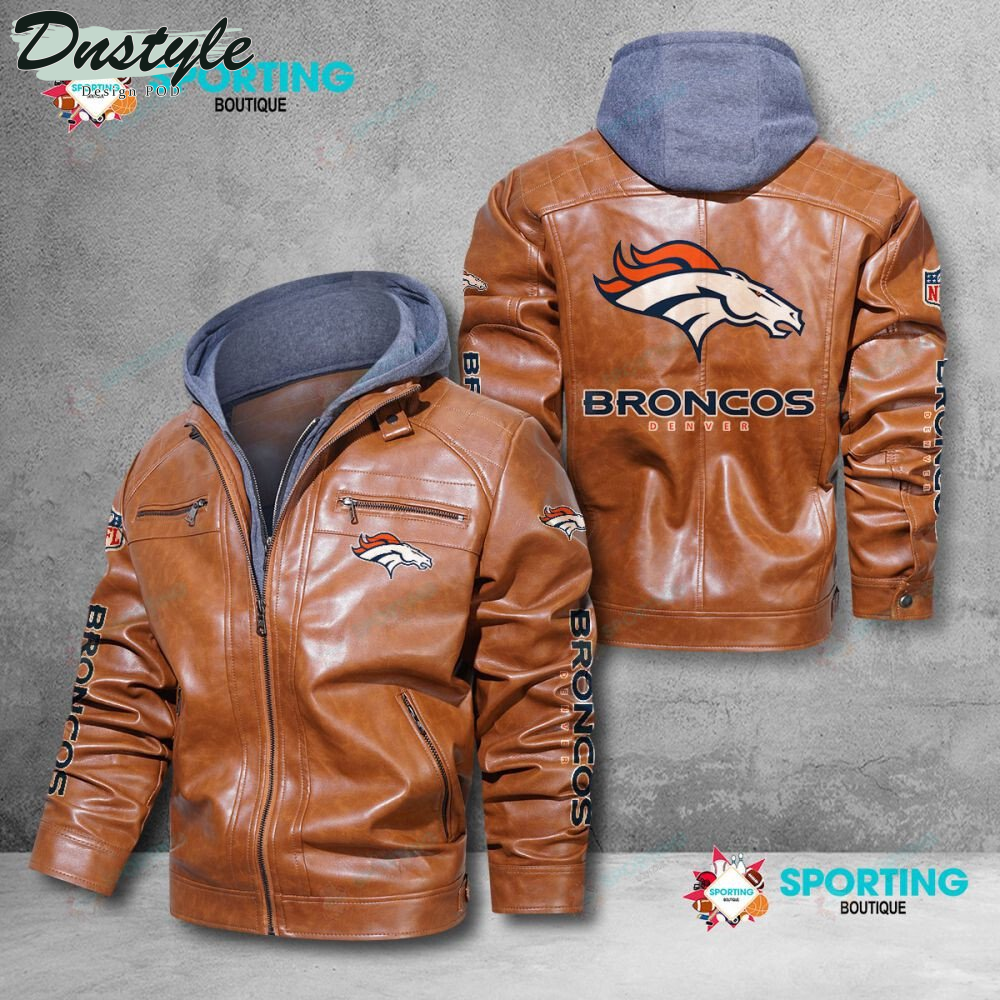 Denver Broncos NFL 2023 Leather Jacket