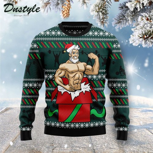 Cowboy Cactus Ugly Christmas Sweater