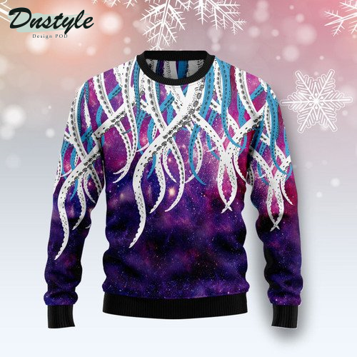 Octopus Galaxy Ugly Christmas Sweater