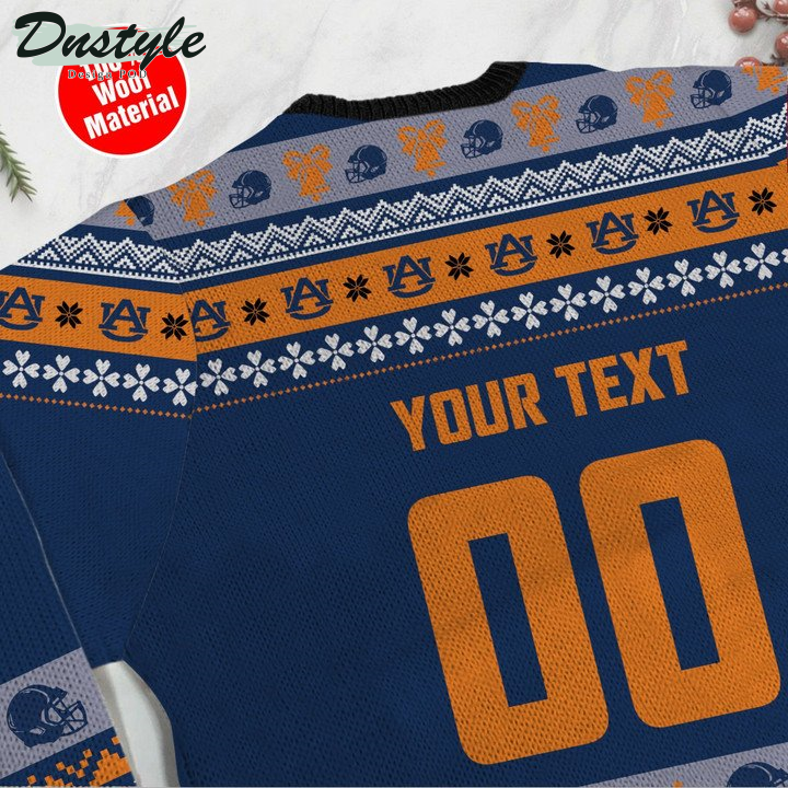 Auburn Tigers Personalized Ugly Sweater