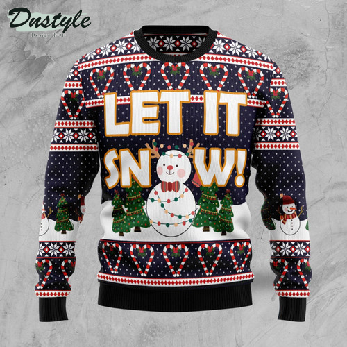 Let It Snow Ugly Christmas Sweater