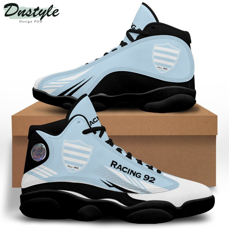 Racing 92 Light Blue Air Jordan 13 Shoes Sneakers